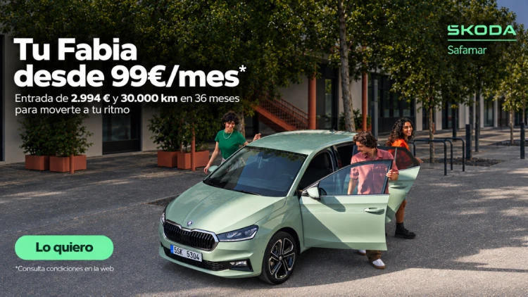 Škoda Fabia desde 99€/mes*